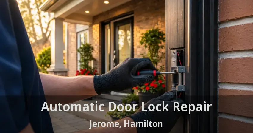 Automatic Door Lock Repair Jerome, Hamilton - ON