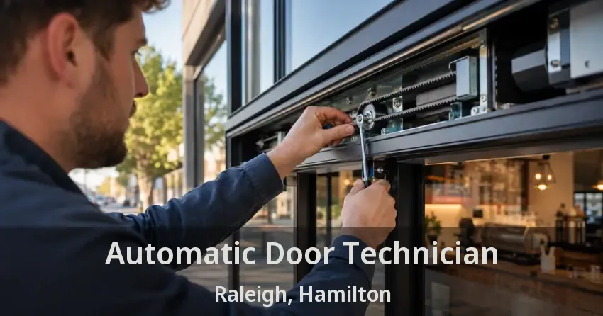 Automatic Door Technician Raleigh, Hamilton - ON