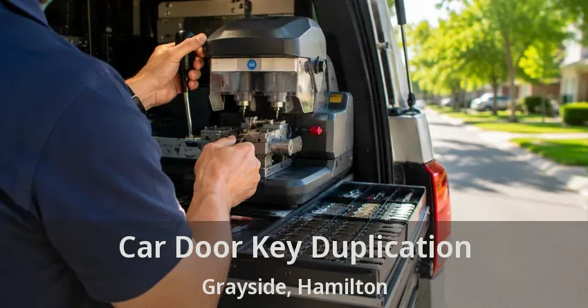 Car Door Key Duplication Grayside, Hamilton - ON