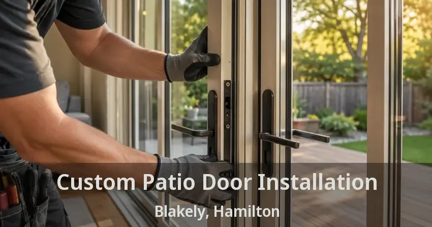 Custom Patio Door Installation Blakely, Hamilton - ON