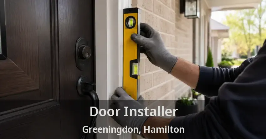 Door Installer Greeningdon, Hamilton - ON