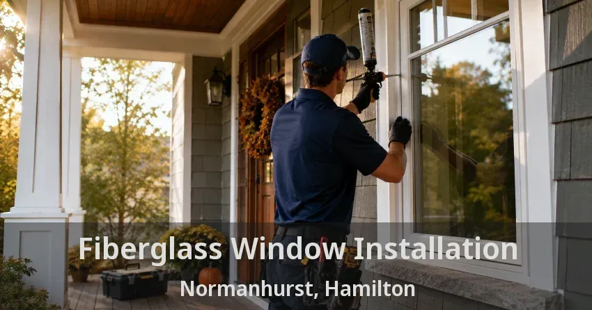 Fiberglass Window Installation Normanhurst, Hamilton - ON
