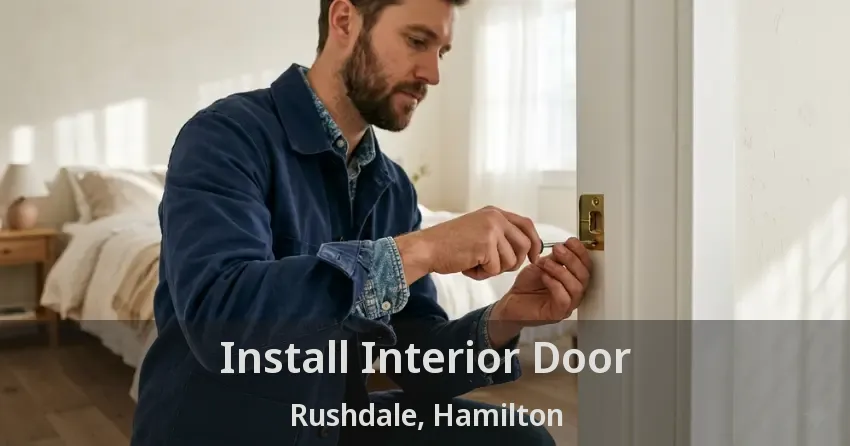 Install Interior Door Rushdale, Hamilton - ON