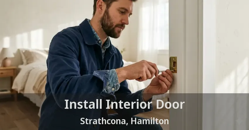 Install Interior Door Strathcona, Hamilton - ON