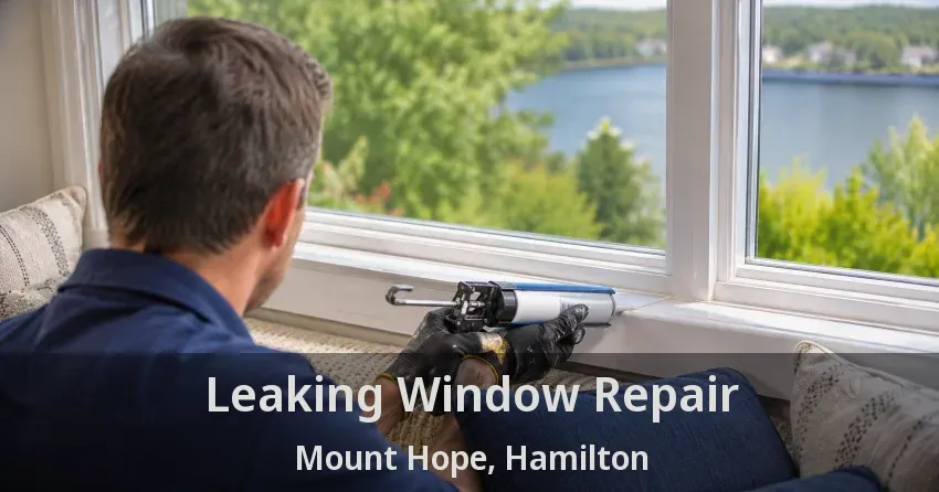 Leaking Window Repair Mount Hope, Hamilton - ON