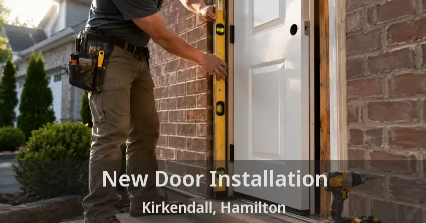New Door Installation Kirkendall, Hamilton - ON
