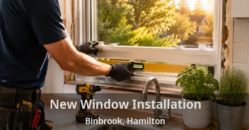 New Window Installation Binbrook, Hamilton - ON