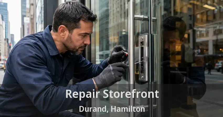 Repair Storefront Durand, Hamilton - ON