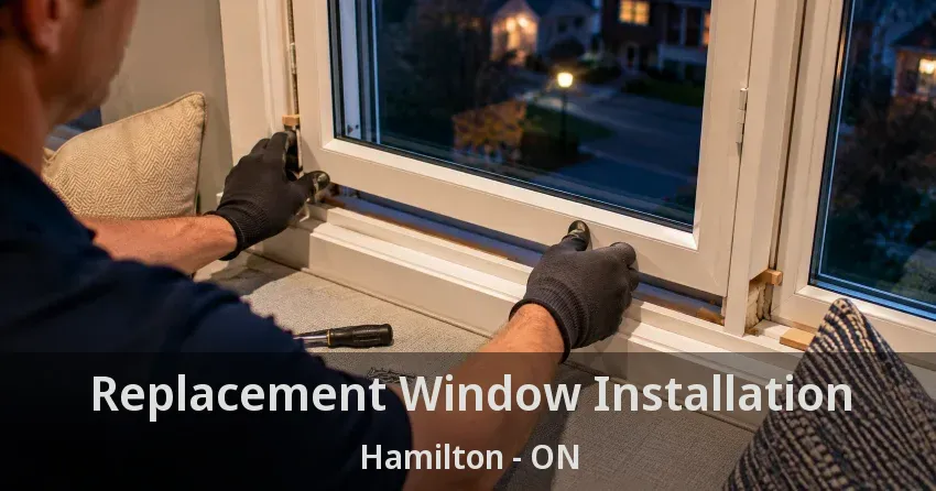 Replacement Window Installation Hamilton - ON