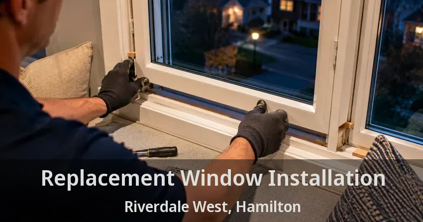 Replacement Window Installation Riverdale West, Hamilton - ON