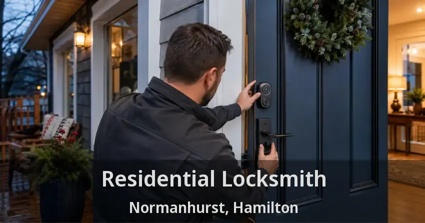 Residential Locksmith Normanhurst, Hamilton - ON