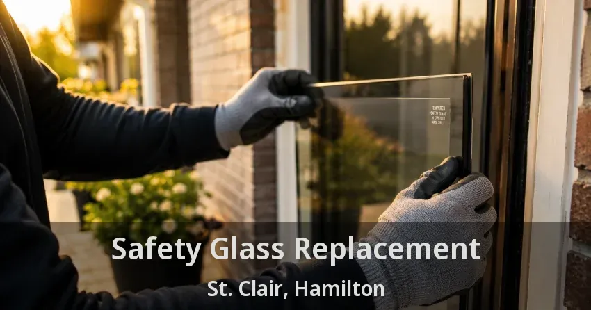 Safety Glass Replacement St. Clair, Hamilton - ON