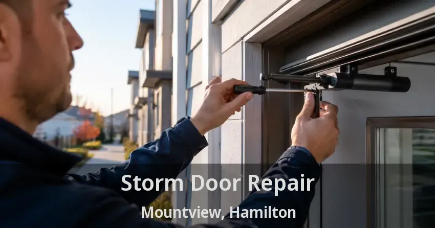 Storm Door Repair Mountview, Hamilton - ON