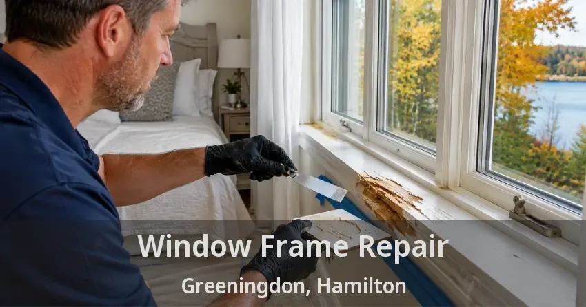 Window Frame Repair Greeningdon, Hamilton - ON