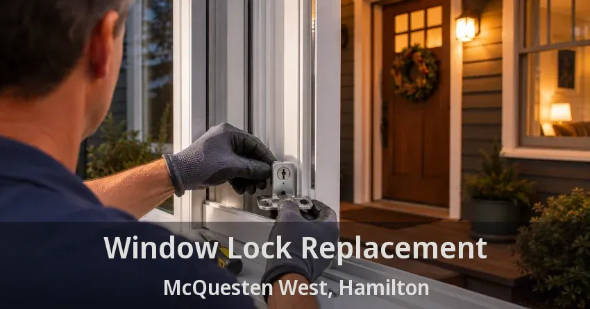 Window Lock Replacement McQuesten West, Hamilton - ON