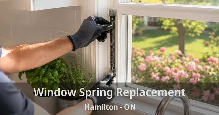 Window Spring Replacement Hamilton - ON