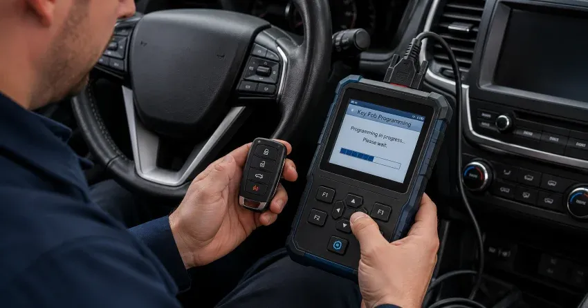 technician replacing ignition cylinder in Corman, Hamilton