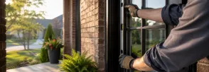 Glass Panel Door Hamilton